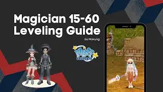 (Flyff Universe) Magician Lvl15-60 Leveling Guide [ENG]