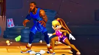 MultiVersus - Lola Bunny and LeBron James Unique Interactions HD