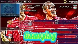 FTS20  Mod (First Touch Soccer 2020) Gameplay : Quick Match Man u vs Liverpool