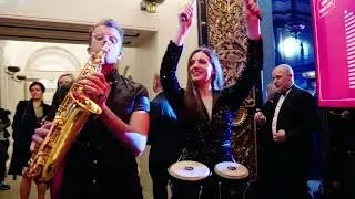 DJ, Sax & Percussion at St Georges Hall, Liverpool
