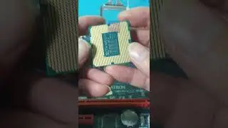 CPU Installation Intel i7 4790K #shorts