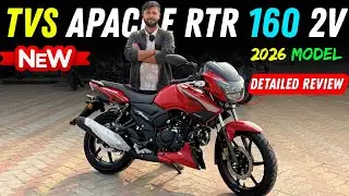 TVS Apache RTR 160 | Single Channel ABS | New Launch 🚀 | Features Price 