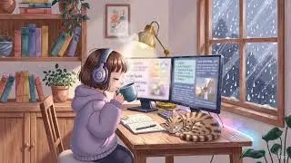 beats to relax/study to (1 hour rain)