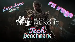 Black Myth WuKong Benchmark on the RX Vega 56 and Xeon 1650v4