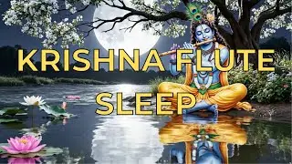 Krishna Flute by the River | Divine Sleep & Soul Healing Meditation