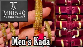 Latest Men’s  Gold Bracelet design with weight and Price/Men’s Kada /#tanishqjewellery #deeya Hindi