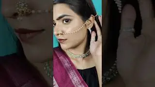 🔥 Unbelievable Nose Ring Just ₹150 Me! | #NoseRing #NosePinUnder150 #BeautyOnBudget #Under150Finds