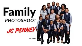 Family Photoshoot at JC Penney