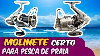 Molinetes certos para pesca de praia ✱ Long cast molinetes ✱ Como pescar na praia