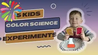Doing Science with Kids | FUN Color Experiments You Can Try at Home!