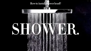 EASY To Install Hibbent Premium Rain Showerhead & Handheld Showerhead Combo | DIY Without Plumber