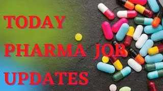 Pharma jobs for freshers and experience | Pfizer, Glenmark, Hetero, Aspiro, Clinical research, CRA