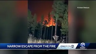 Texas family barely escapes Hermits Peak/Calf Canyon wildfire