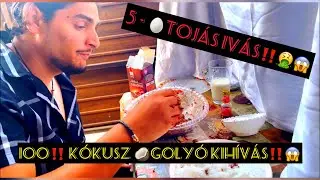 Spártai és a katonái - 100db‼️🥥 Kókusz golyó 🤭kihívás ‼️5-Tojás🥚 ivás a végén🤮