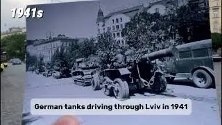 Old Streets of Lviv: Then and Now | Historic Photos vs Modern City.