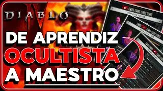 DIABLO 4 OCULTISTA - LA ÚNICA GUÍA QUE NECESITAS | MASTER GUIDE | ESPAÑOL