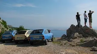 Citroen GS trip on Adriatic Highway (10/May/2014)