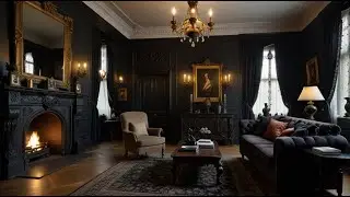 Victorian Gothic Interior Design, Embracing the Dark Romance of the 19th Century
