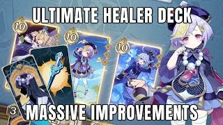 New Qiqi Buffs Makes Heal Decks Super Strong! | Genshin TCG