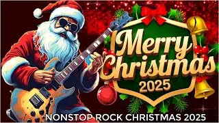 Best Popular Songs 2025 - Best Christmas Rock Songs - Upbeat Holiday Playlist for Festive Vibes