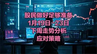 A股：股民请做好足够的准备，下周（1月19日-23日）市场走势分析