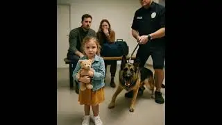 😱 Service Dog Alerts Police &mdash; What He Sensed About the Girl Shocked Everyone! #loyaldog #dog