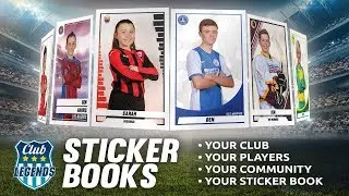 Club Legends - Sticker Books