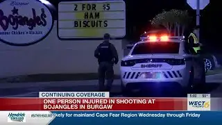 One injured in Burgaw Bojangles shooting, police investigating
