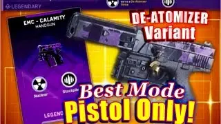 EMC CALAMITY Infinite Warfare DE-ATOMIZER Variant! Pistol Only Gameplay