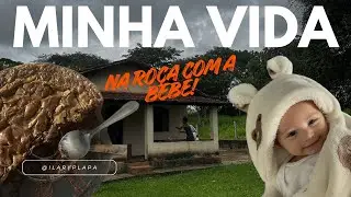 “Primeira vez da minha filha na roça… e o pneu furou 😳🌿”