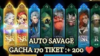 GACHA HERO MLA 190X AUTO SAVAGE Mobile Legends Adventure