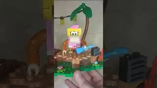 Dixie Kong de LEGO Super Mario #nintendo #lego #donkeykong #shorts
