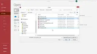 Как зашифровать или расшифровать базу данных в MS Access &mdash; Office 365