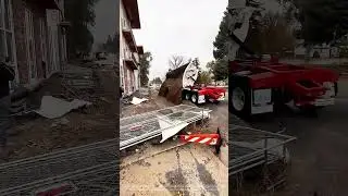 The Rolling Unload: How a Side-Dump Tailgate Feeds a Jobsite