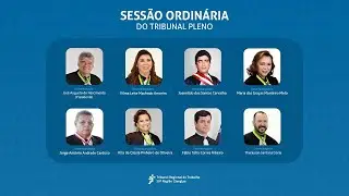1ª SESSÃO ORDINÁRIA DO PLENO DO TRT20 - PRESENCIAL -29/01/2026