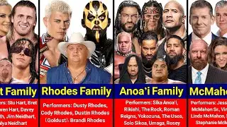 WWE Wrestlers and Their Families