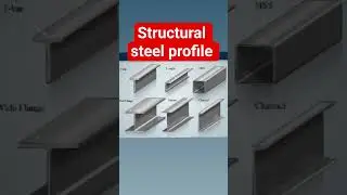 structural steel profile #structure #construction #pipelining #piping #beam #support #shorts #reels