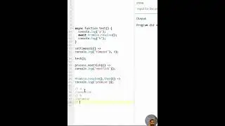Event loop wit asyn and await  #viralshorts #coding #javascript #interview #eventloop #viralcoding