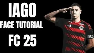 EAFC 25 IAGO TEODORO FACE TUTORIAL +STATS [FLAMENGO]
