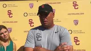 USC Football - 2017 Fall Camp #17: Clay Helton