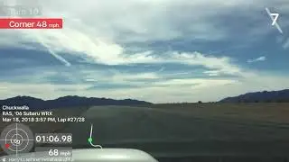 2018 Subie Challenge Round 2 Chuckwalla CW Class 4 winning lap. 2:09.34 Direzza ZII. GD Wagon. 237hp