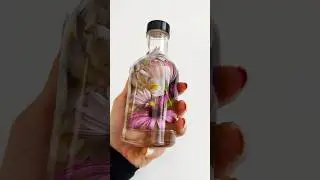 How to keep flowers in a bottle