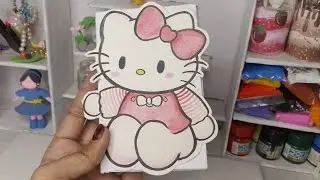 🤯 I Made This Mini Hello Kitty Beads Organizer 💖🎀 *#diy #orgnizers * @Craftwithsaura