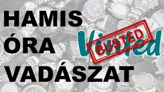 Hamis &oacute;ra vad&aacute;szat Vinteden - Casio, G-Shock, Seiko, Citizen