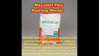 Drizoro MaxJoint Flex Pointing Mortar - for old & cracked mortar