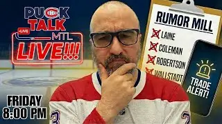 LIVE: Sabres AGAIN... Habs Trade Talk & Identity Crisis! | PuckTalk MTL
