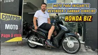 Moto para iniciantes revender e ganhar dinheiro, honda biz