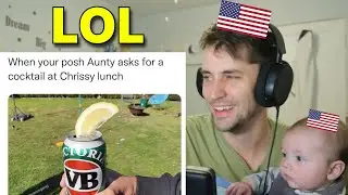 Американец реагирует на ЛУЧШИЕ АВСТРАЛИЙСКИЕ МЕМЫ [#1]