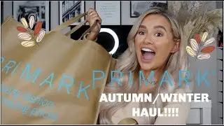 HUGE PRIMARK HAUL!!!!! AUTUMN/WINTER FASHION | MOLLYMAE