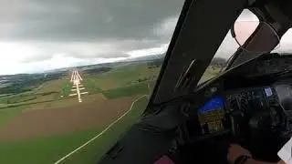 Boeing 787 landing | cockpit view | aviation boy